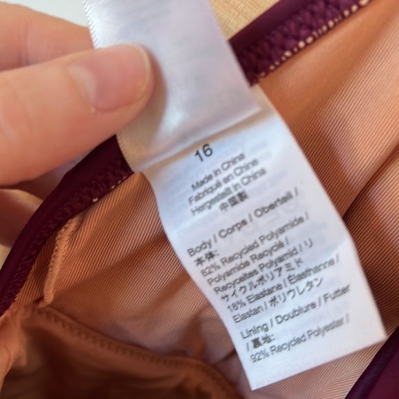 J. Crew Plunge One Piece Swimsuit - Picture 9 of 9